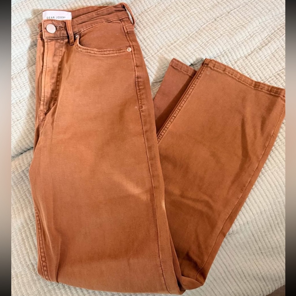 Dear John Tan Denim Pants